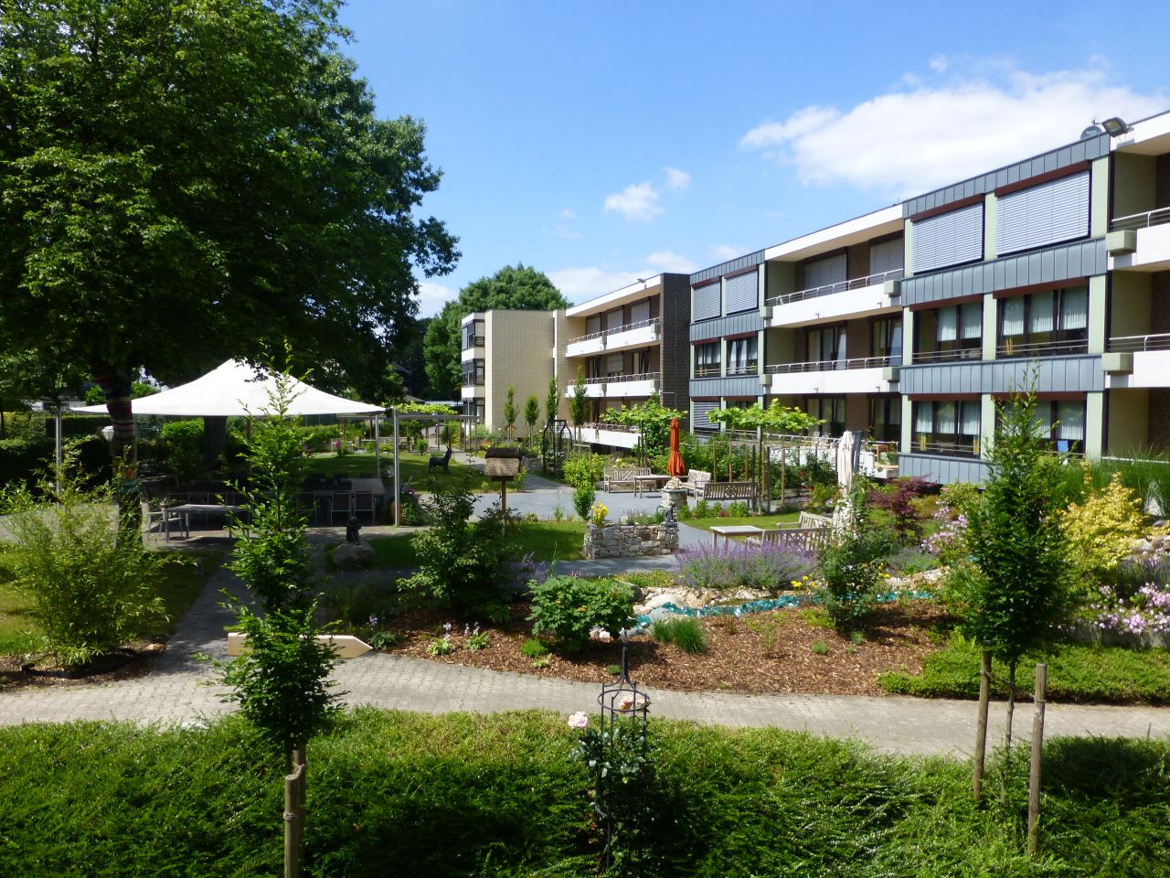 Haus am Buchenhain, Sinnesgarten